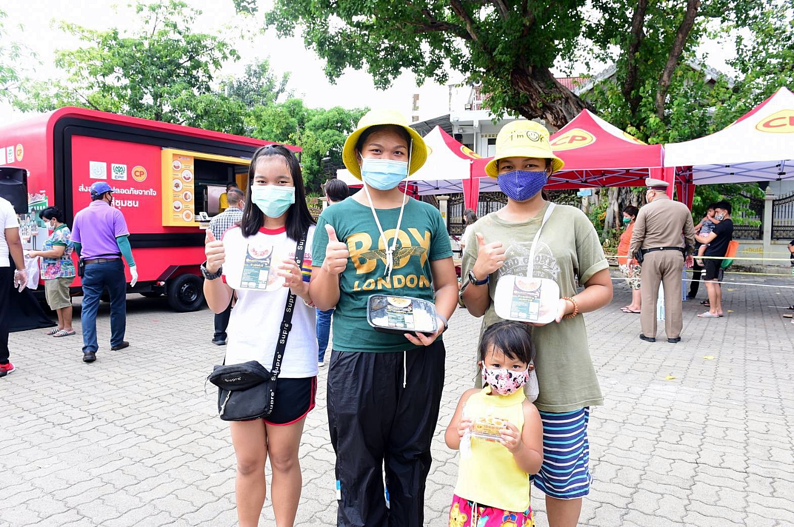 คำขอบคุณจากใจ "ชาวบางกอกน้อย" ถึง CPF Food Truck